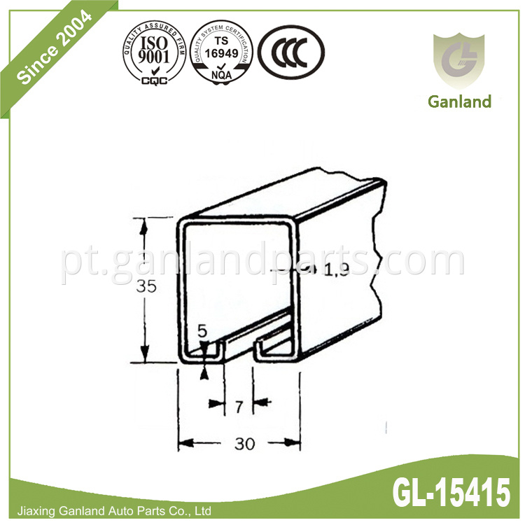 curtain track gl-15415